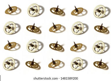 Vintage watch gears, close up, pattern - Powered by Shutterstock