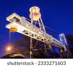 Vintage Water Tower in the Downtown District of Gilbert Arizona