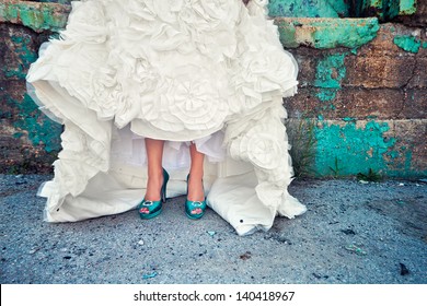 Vintage Wedding Dress By Urban Wall