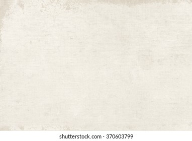 Vintage white canvas texture, book cover background - Shutterstock ID 370603799