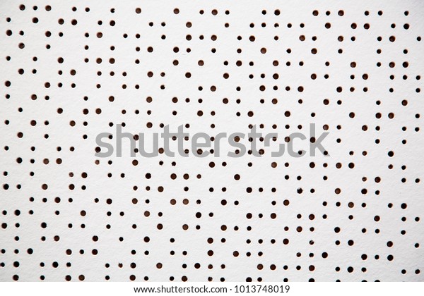 Vintage White Ceiling Pattern Spotted Retro Stock Image Download Now