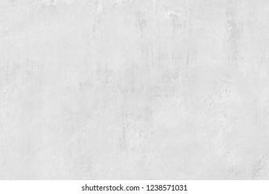 Vintage white cement texture background. Light soft grey pattern of concrete surface.