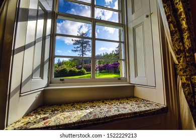 Vintage Window Interior Decoration Traditional Old Stock Photo ...