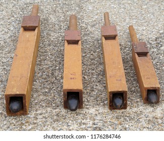 Vintage Wood Slide Whistles