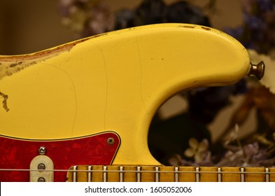 yellow tortoise shell pickguard