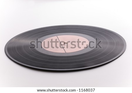 vinyl plate or disc