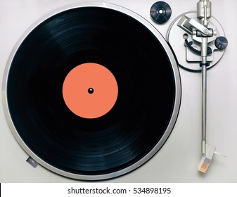 vintage record player vinyl record の写真素材 今すぐ編集
