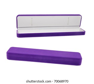 A Violet Necklace Box