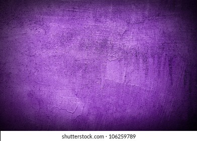 Violet Wall Texture Or Background