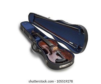 Violin in a case