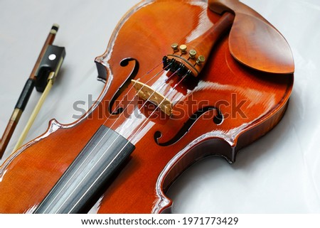 The violin is a high-pitched musical instrument among the classical string instruments which originated in the Western world