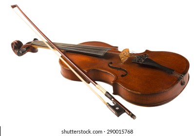 Violin, Musical Instrument, Isolated.