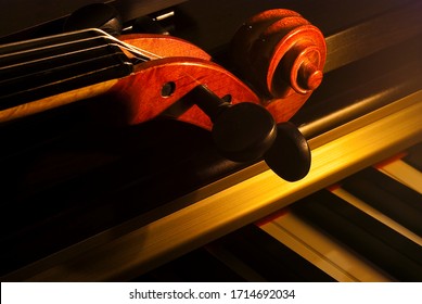 violin and piano by candlelight.