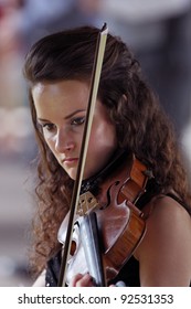 Violinist In Performance - Teen