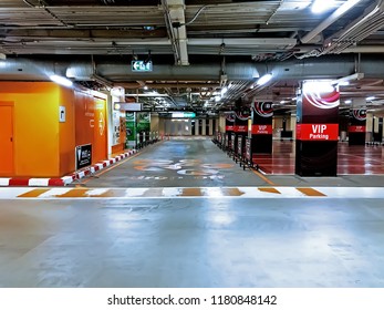 VIP Parking Sign In The Underground Parking