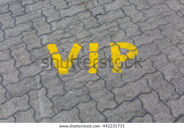 VIP Very\
Important People special parking\
space