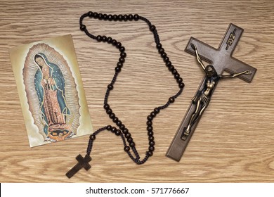 Virgin of Guadalupe and Rosary