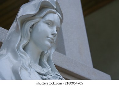 Virgin Mary catholic religious our Lady statue