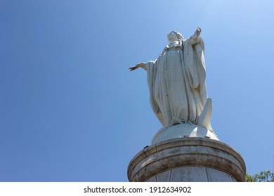 The Virgin Mary In Cerro San Cristóbal