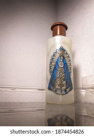 Virgin Mary Holy Water Bottle