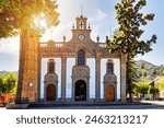 Virgin of the Pine church (Basilica de Nuestra Senora del Pino) in Teror, Gran Canaria, Spain. Basilica of Nuestra Senora del Pino in the municipality of Teror, Gran Canaria, Spain.