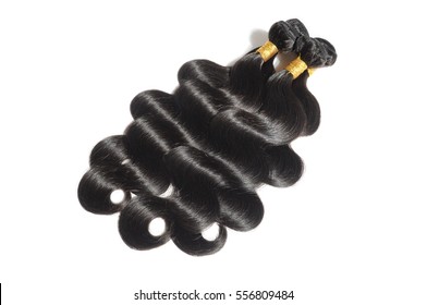 Virgin Remy Body Wave Black Human Hair Weave Extensions