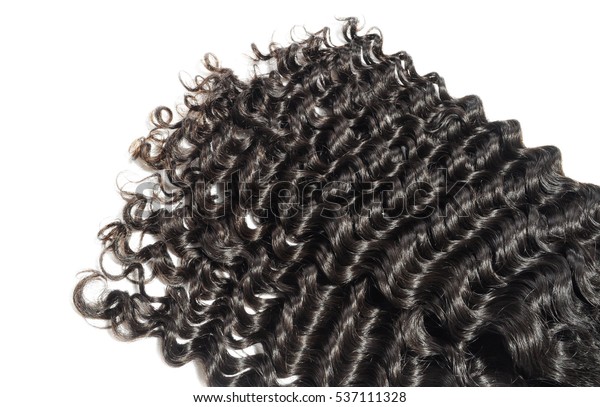 Virgin Remy Deep Wave Curly Human Stock Photo Edit Now 537111328