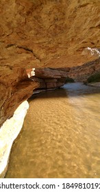 Virgin River In The Virgin River Gorge Sandstone Desert Arizona Strip