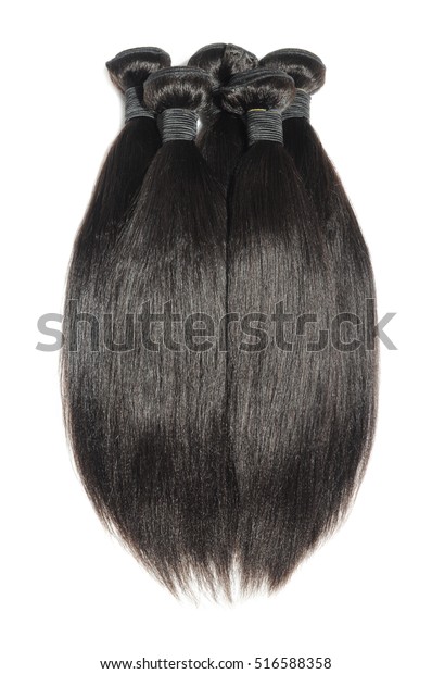 Virgin Straight Afro Coarse Human Hair Stock Photo Edit Now
