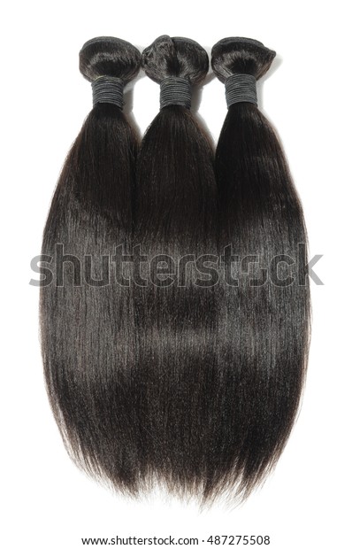 Virgin Straight Black Permed Kinky Coarse Stock Photo Edit Now
