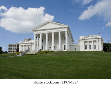 Virgina State Capital Building In Richmond, Virginia.