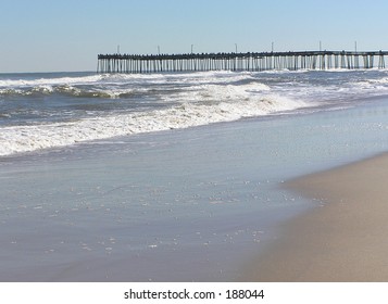 Virginia Beach Pier And Surf