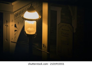 The Virginia City Mainstreet Night Light