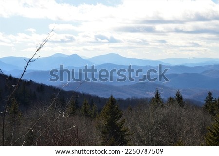 Virginia mountaintop - blueridge mountain