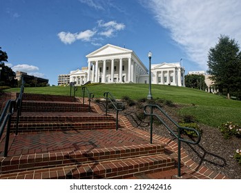 Virginia State Capital Building In Richmond, Virginia.