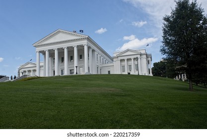 Virginia State Capital Building In Richmond, Virginia.