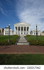 Virginia State Capital Building In Richmond, Virginia.