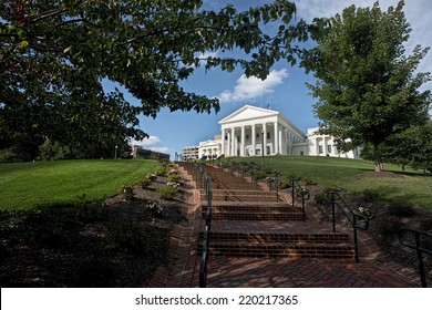 Virginia State Capital Building In Richmond, Virginia.