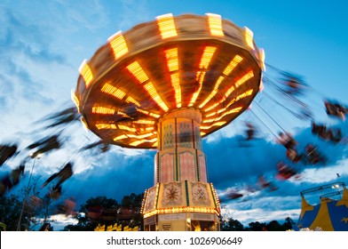 The Virginia State Fair, Carnival Swing Ride,