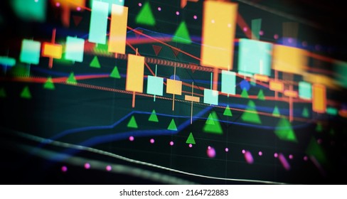 Virtual abstract financial graph interface on modern interior background, financial and trading concept - Powered by Shutterstock - Get 15% off with code: PIKWIZARD15