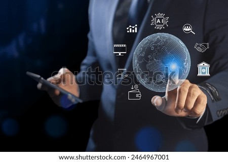 virtual bank concept combines a bank with data from an e-commerce platform and a data analytics technology company to approve a loan at a lower cost than a normal bank