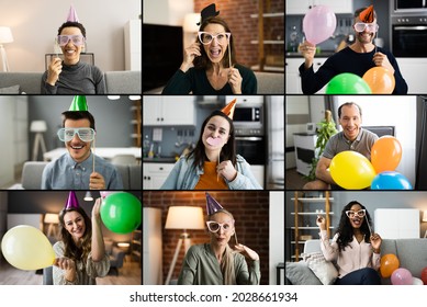 Virtual Birthday Party Online Video Call Event - Powered by Shutterstock