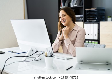 Virtual Conference Video Learning Call Meeting Stock Photo (Edit Now ...