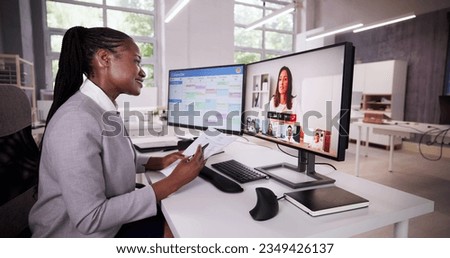 Virtual Job Interview Webcast Using Online Video Conference