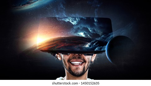 Virtual reality experience. Technologies of the future.