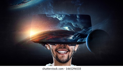 Virtual reality experience. Technologies of the future.