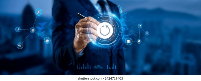 Virtual Screen Security. Exploring the Backup Button in Disaster Recovery and Internet Technology.