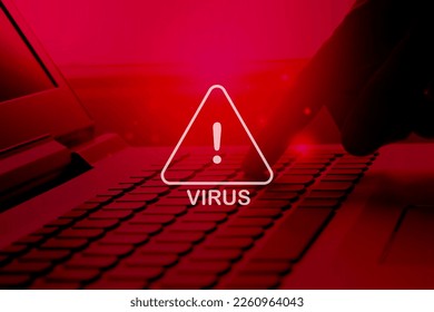virus attack alert , computer virus detection , cyber security awareness