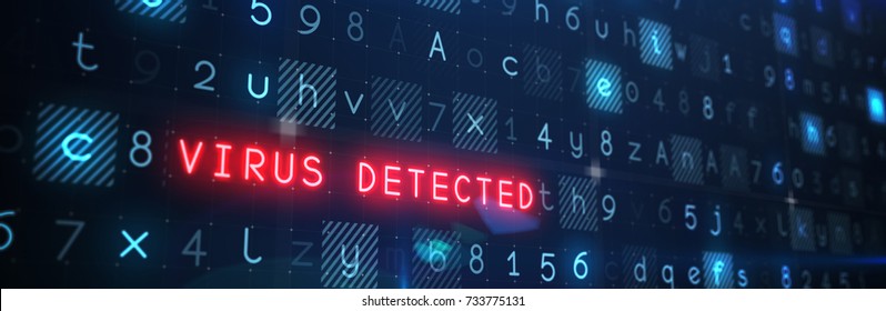Virus background