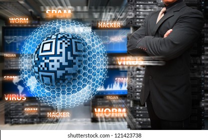 Virus protected by Programmer in data center room